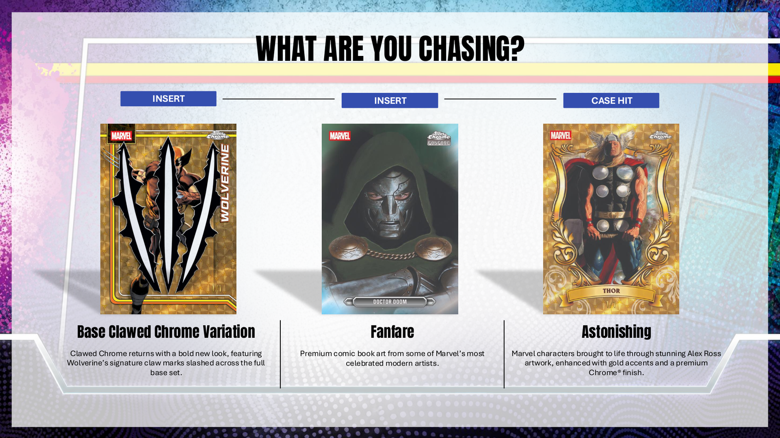 2026 Topps Chrome Marvel Comics Value Box