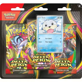 Pokemon Mega Evolution Delta Reign 3 Pack Blister
