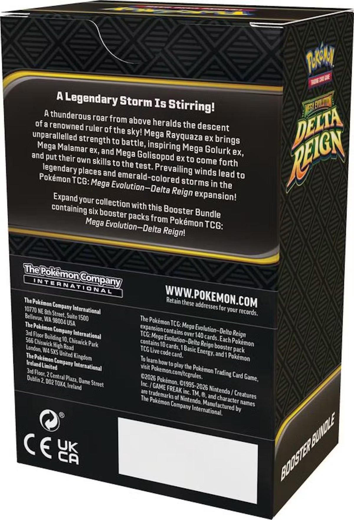 Pokemon Mega Evolution Delta Reign Booster Bundle