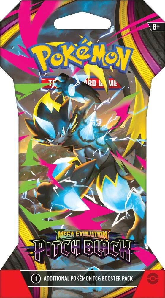 Pokemon Mega Evolution ME05 Pitch Black Sleeved Booster Pack