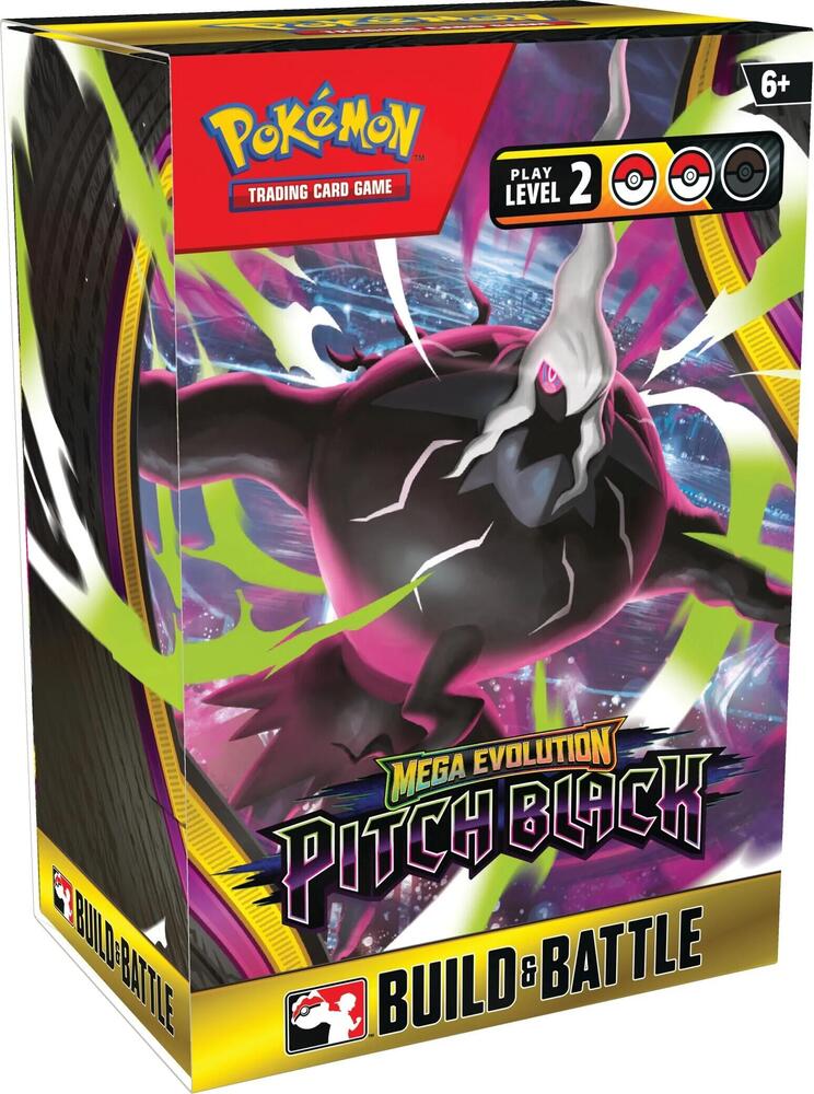 Pokemon Mega Evolution ME05 Pitch Black Build & Battle Box