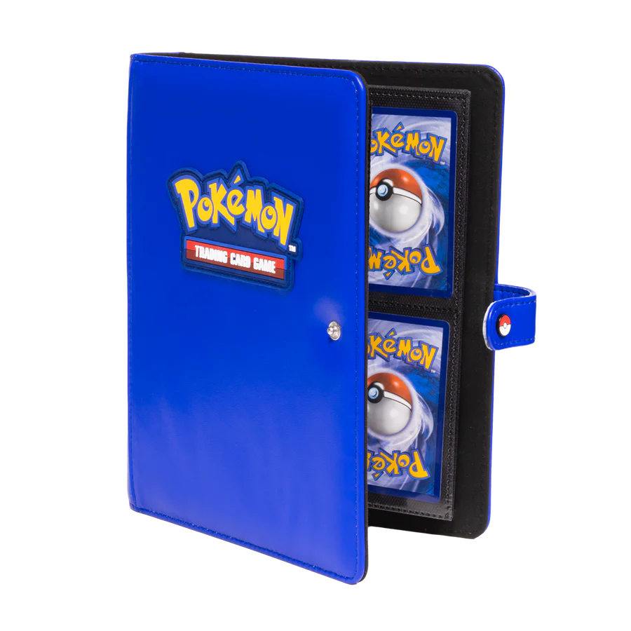 Premium Blue Snap Binder for Pokemon