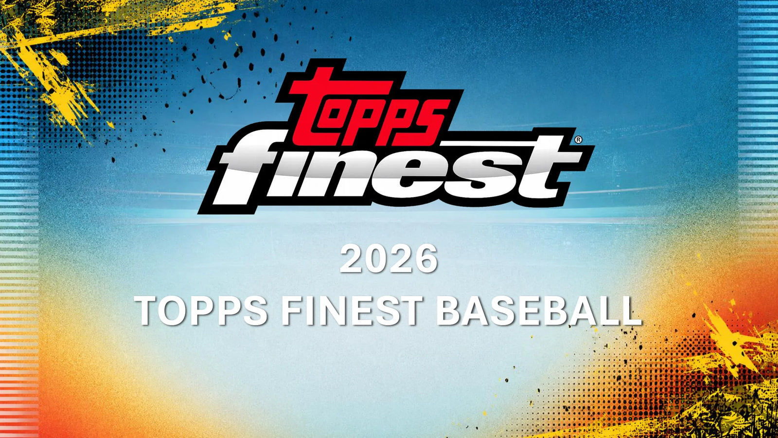2026 Topps Finest Baseball Mega Box