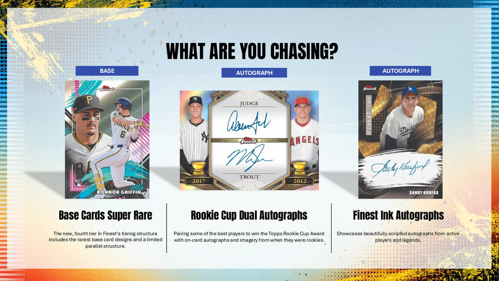 2026 Topps Finest Baseball Mega Box