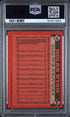 1986 TOPPS 100 NOLAN RYAN PSA 7 - back