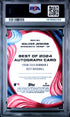 2024 Bowman'S Best Best Of 2024 Autographs B24Wj Walker Jenkins Green Refractor PSA 10