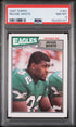1987 TOPPS 301 REGGIE WHITE PSA 8 - front