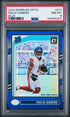2024 Panini Donruss Optic 271 Malik Nabers Blue PSA 8