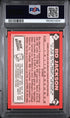 1986 TOPPS TRADED 50T BO JACKSON PSA 7 - back