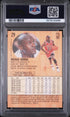 1991 FLEER 29 MICHAEL JORDAN PSA 7 - back