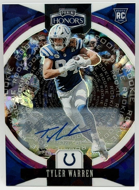 2025 Panini Honors Tyler Warren Auto /25