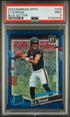 2023 PANINI DONRUSS OPTIC 244 CJ STROUD BLUE GLITTER PSA 9 - front