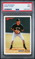 1993 Bowman #511 Derek Jeter rookie card has been graded PSA 9
