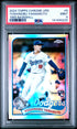 2024 Topps Chrome Update 1989 Topps Baseball 5 Yoshinobu Yamamoto PSA 9
