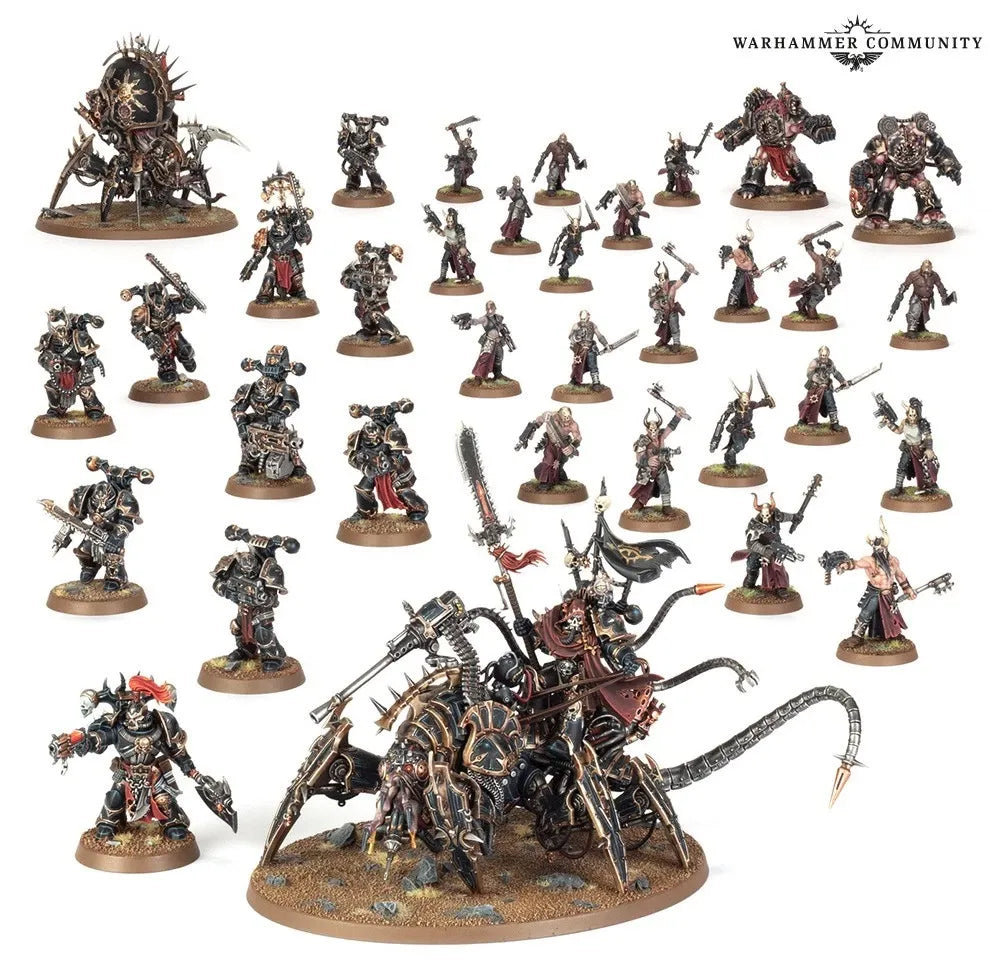 Warhammer 40k Chaos Space Marines Warband Battleforce Box (PRE-SALE, 7/11)