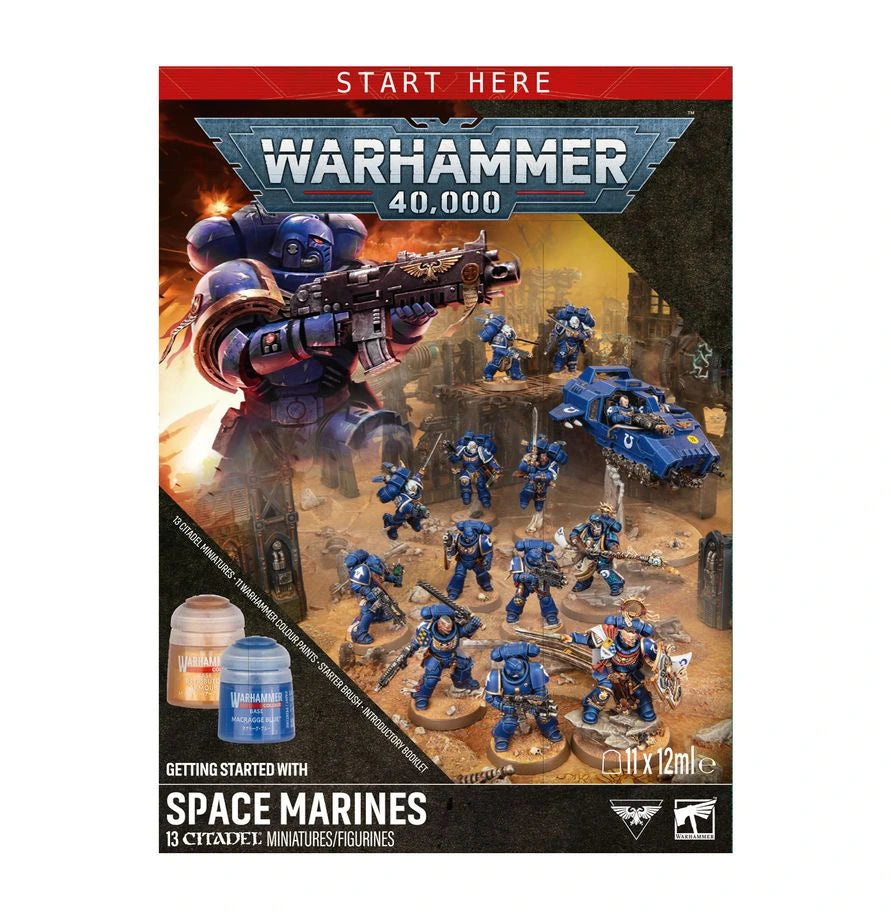 Warhammer 40k Getting Started with Space Marines (2026)