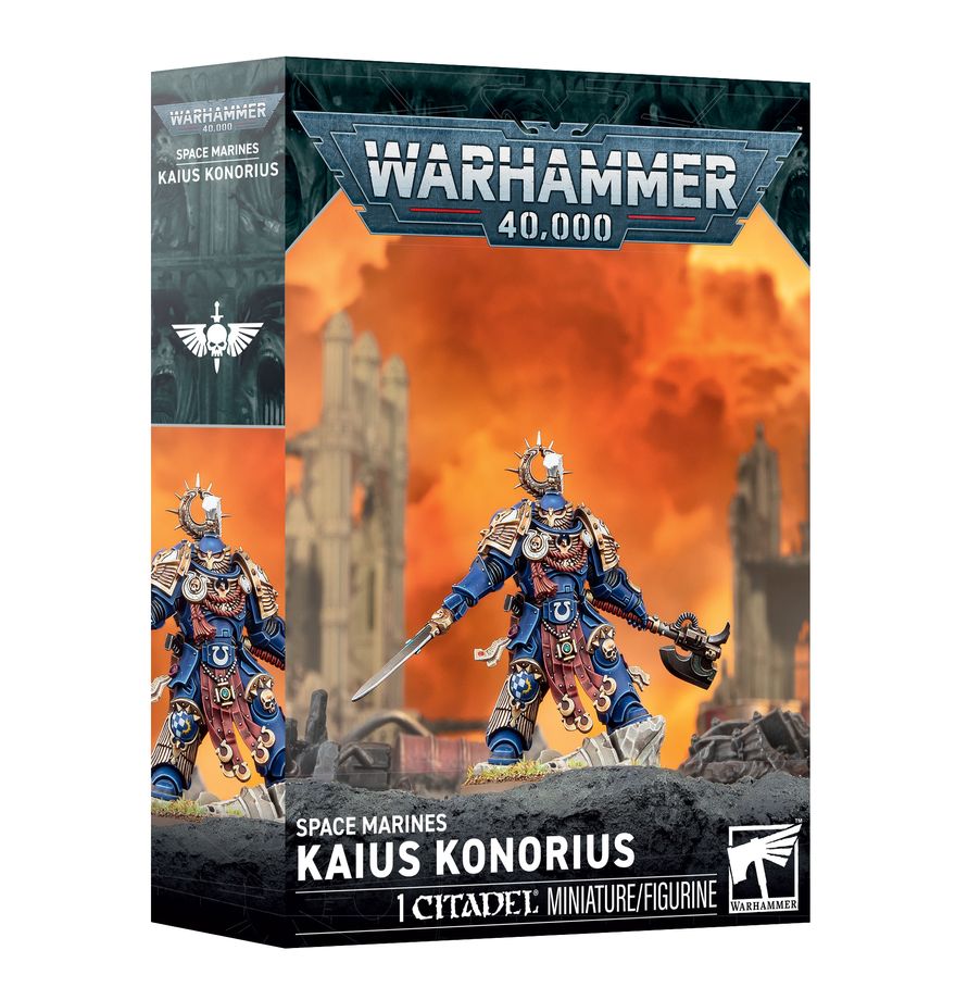 Warhammer 40k Space Marines Kaius Konorius (Pre-Sale, 10/3)