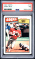 1987 TOPPS 115 JERRY RICE PSA 7 - front