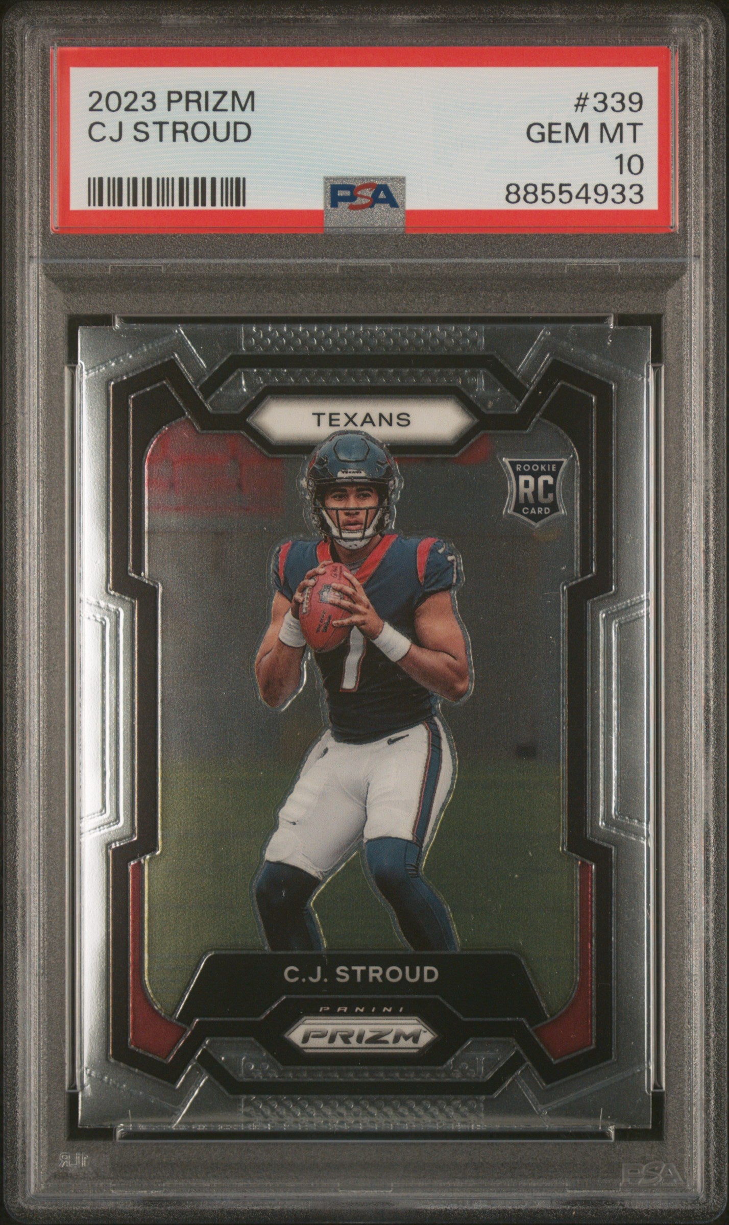 2023 Panini Prizm 339 Cj Stroud PSA 10