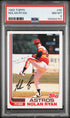 1982 TOPPS 90 NOLAN RYAN PSA 8 - front