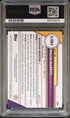 2023 Bowman University Chrome 74 Malik Nabers Autograph-Yellow Refractor PSA 9