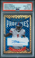 2024 TOPPS FINEST PRODIGIES AUTOGRAPHS PMN MALIK NABERS BLUE GEOMETRIC PSA 10 - front