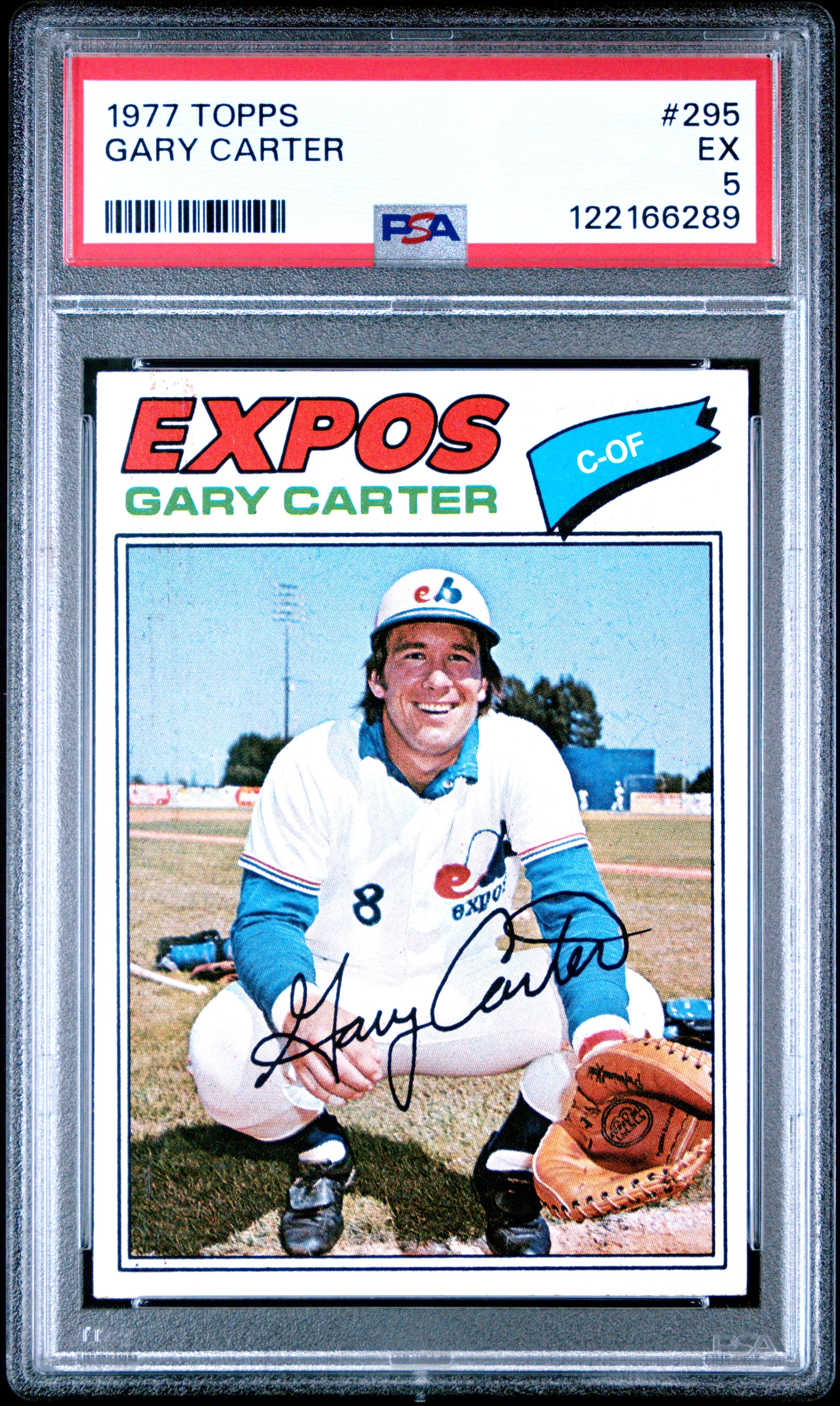 1977 Topps 295 Gary Carter PSA 5
