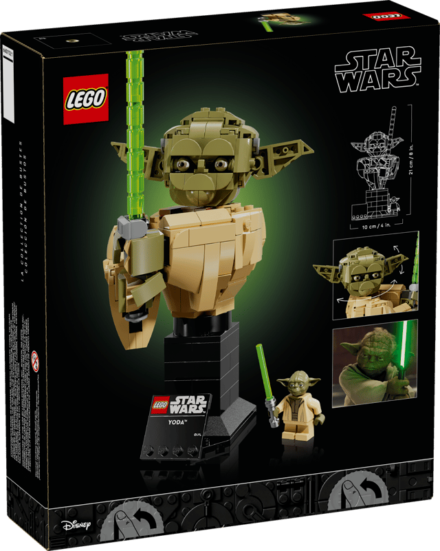 Lego Star Wars Yoda Bust 75438
