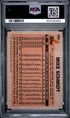 1983 TOPPS 300 MIKE SCHMIDT PSA 9 - back