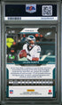 2020 Panini Prizm #343 Jalen Hurts Red Ice PSA 8