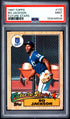 1987 TOPPS 170 BO JACKSON FUTURE STARS PSA 9 - front