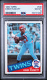 1985 TOPPS 536 KIRBY PUCKETT PSA 8 - front