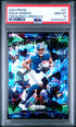 2024 Panini Prizm Fireworks 21 Malik Nabers Green Ice PSA 10